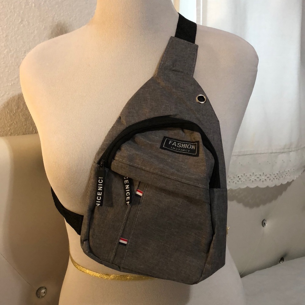 New Men's Chest Bag Crossbody Bag Travel Small Backpack Oblique Bag Men's Sports